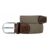 Braided Belt - Taupe - Billybelt