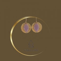 Pink earrings - 02