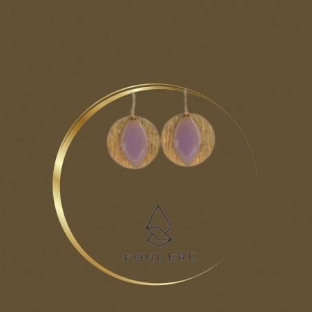 Pink earrings - 02