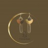 Boucles d'oreilles taupe - 03