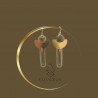 Taupe earrings - 03