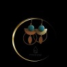 Duck blue earrings - 05