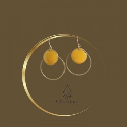 Ocher earrings - 10