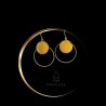 Ocher earrings - 10