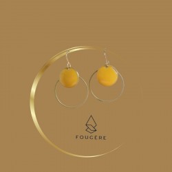 Ocher earrings - 10