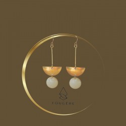 Boucles d'oreilles nacre - 02