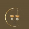 Boucles d'oreilles nacre - 02