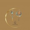 Brass earrings - 02