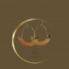 Brass earrings - 03