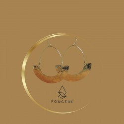 Brass earrings - 03