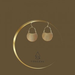 Boucles d'oreilles en laiton - 04