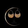 Brass earrings - 01