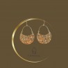 Boucles d'oreilles en laiton - 01