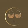 Brass earrings - 01