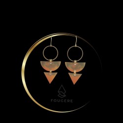 Brass earrings - 05