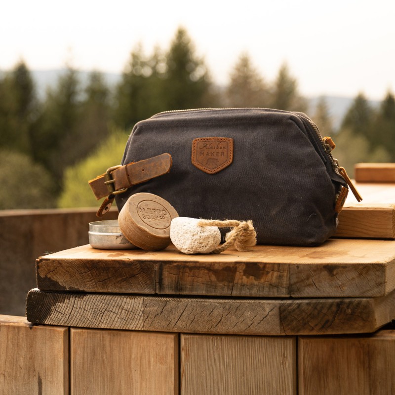 Blue toiletry bag - Baroudeur - Alaskan Maker