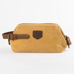 Mustard toiletry bag -...