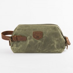 Khaki toiletry bag - Baroudeur - Alaskan Maker