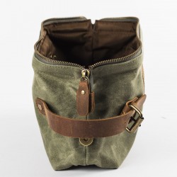 Khaki toiletry bag -...