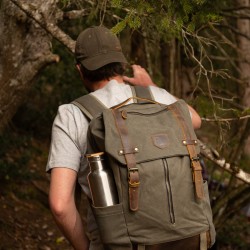 Vintage backpack - Khaki - Alaskan Maker