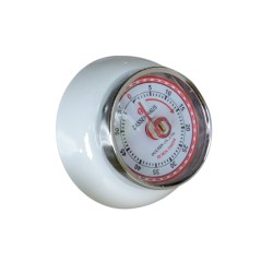 White magnetic timer