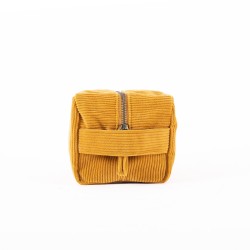 Trousse de toilette en velours - Moutarde - Alaskan Maker