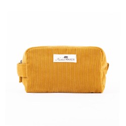 Velvet toiletry bag -...