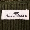Trousse de toilette en velours - Kaki - Alaskan Maker