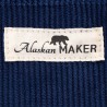 Trousse de toilette en velours - Bleu marine - Alaskan Maker