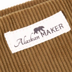 Trousse de toilette en velours - Havane - Alaskan Maker