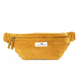 Velvet-mustard fanny pack