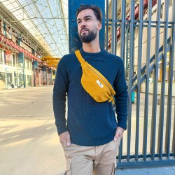Velvet-mustard fanny pack - Alaskan Maker