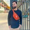 Velvet-rust fanny pack - Alaskan Maker