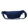 Velvet fanny pack - Navy blue - Alaskan Maker