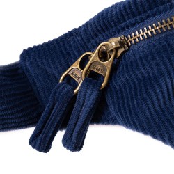 Sac banane velours- Bleu marine - Alaskan Maker