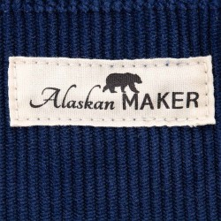 Sac banane velours- Bleu marine - Alaskan Maker