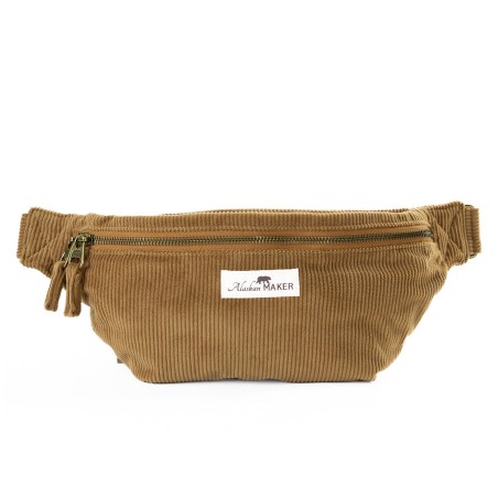 Velvet fanny pack - Havana