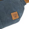 Waxed canvas fanny pack - Navy blue - Alaskan Maker