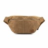 Waxed canvas fanny pack - Sand