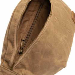 Waxed canvas fanny pack - Sand - Alaskan Maker