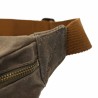 Sac banane toile waxée - Kaki - Alaskan Maker