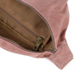 Sac banane toile waxée - Sienne - Alaskan Maker