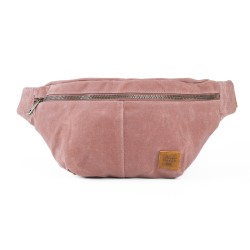 Waxed canvas fanny pack - Sienna