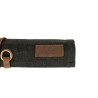 Travel chess & checkers set - Waxed canvas - Black - Alaskan Maker