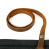 Travel chess & checkers set - Waxed canvas - Black - Alaskan Maker
