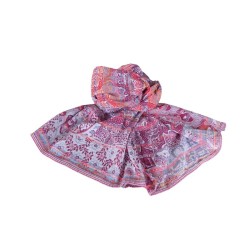 Foulard en coton bio Létol - Orchidées