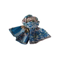 Foulard en coton bio Létol - Marécages