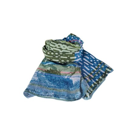 Cotton scarf Létol - Paon Mousse