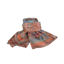 Foulard en coton bio Létol...