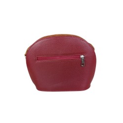 Sac en cuir - Rouge bordeaux